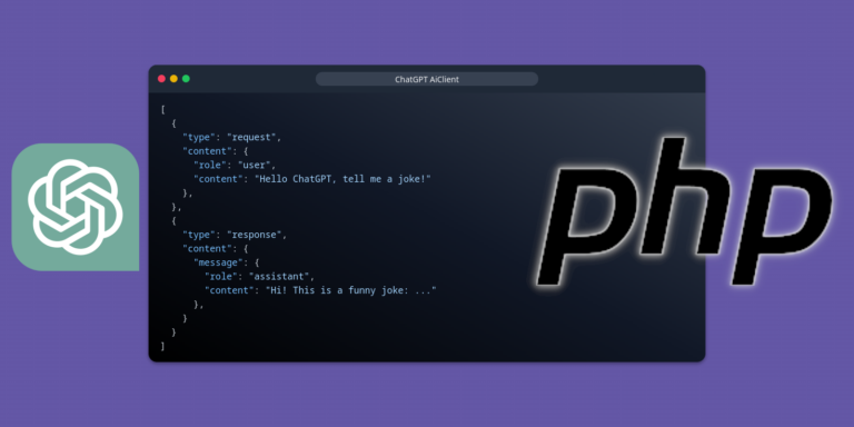 PHP – How to use the ChatGPT API in 4 easy steps
